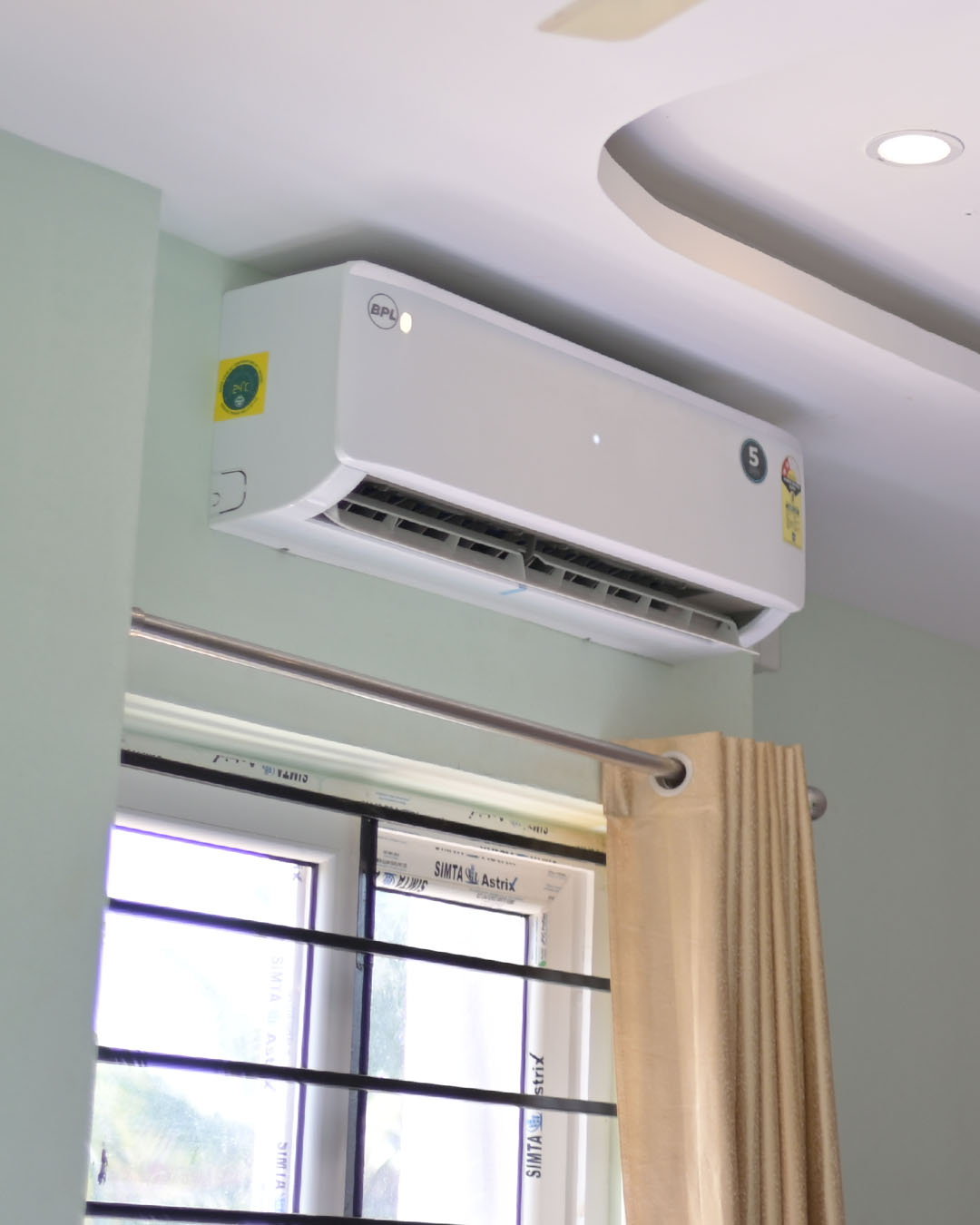 Air conditioned rooms